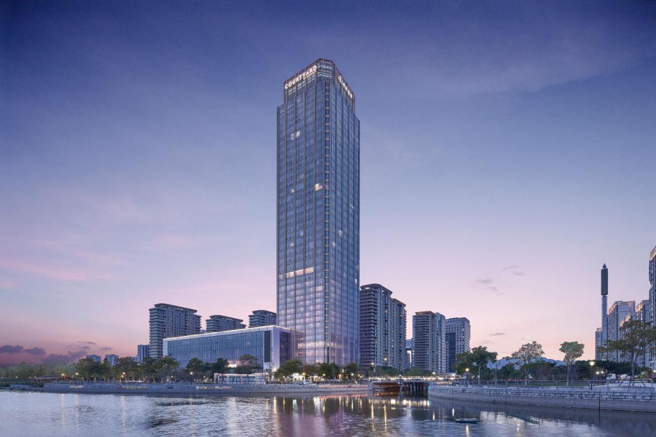 Отель Courtyard By Marriott Wenzhou Yueqing Экстерьер фото